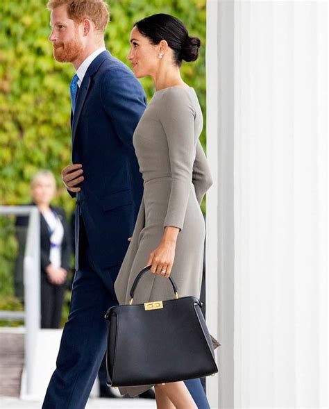 meghan markle fendi peekaboo bag ireland what meghan wore